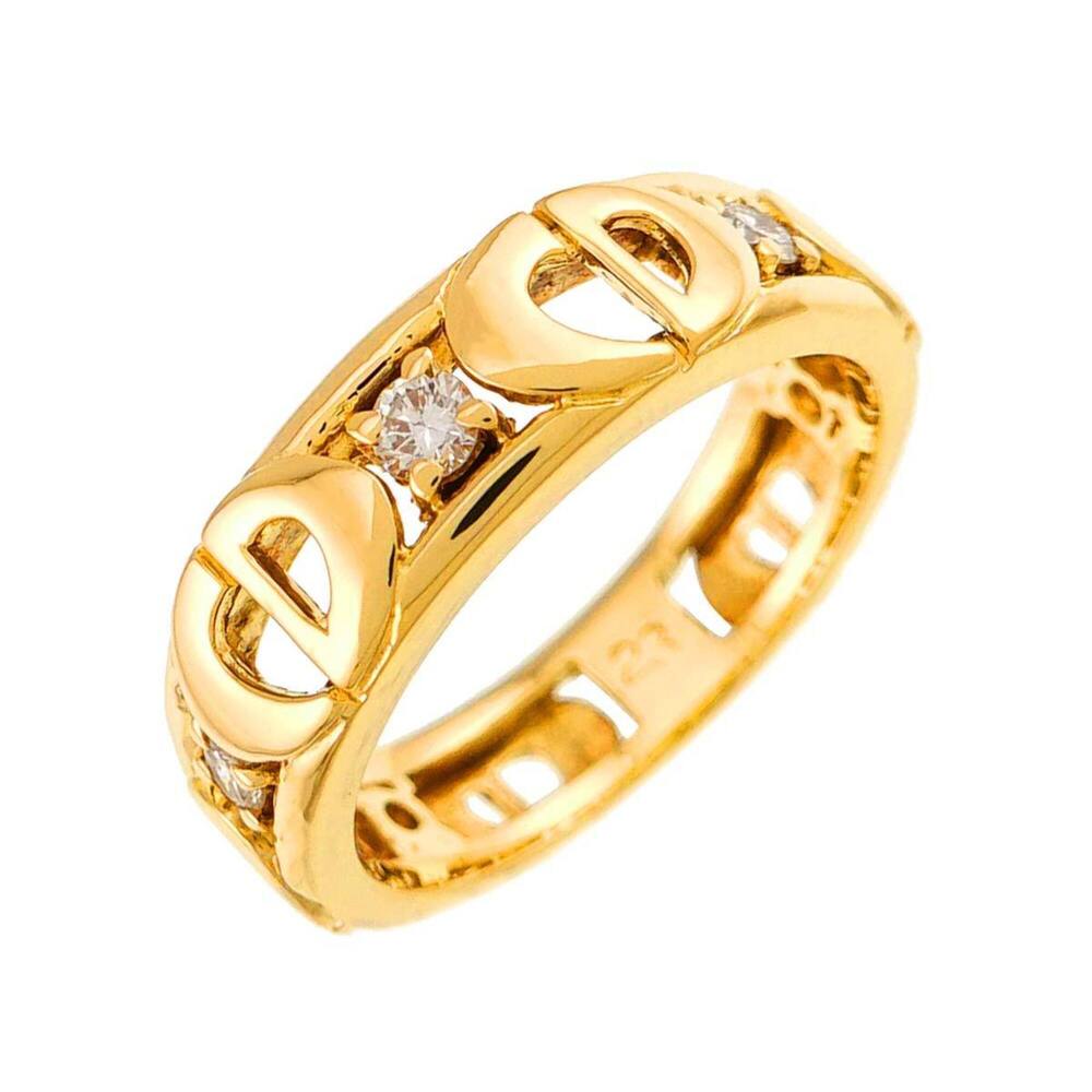 Christian Dior 1 Ring, Diamond, 18K YG Yellow Gold 750